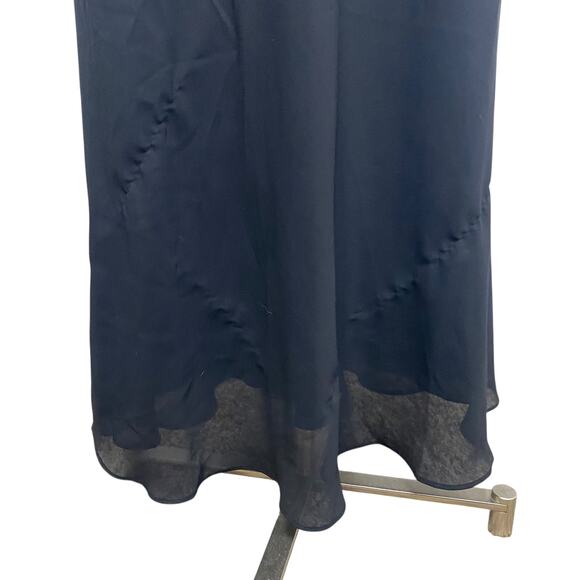 VTG Via Nicci Sheer Cowl Neckline Whimsygoth Fairy Dress - Picture 15 of 16